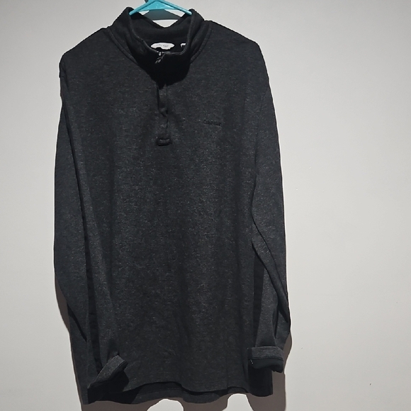Calvin Klein Collection Charcoal Long Sleeve Shirt - Picture 1 of 4